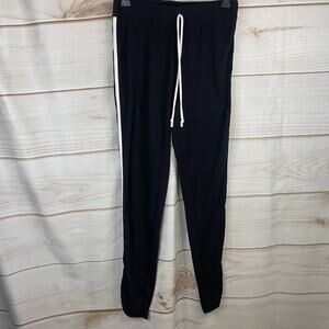 Fashion Nova Black Elastic Waist Sweatpants Size Small